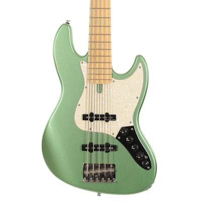 Sire Marcus Miller V7 2nd Generation Swamp Ash 5-String Bass Guitar in Sherwood Green